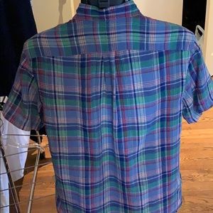Ralph Lauren Shirts - Ralph Lauren Mens Sz S short sleeve 💯 %linen Ralph Lauren Shirts - Ralph Lauren Mens Sz S short sleeve 💯 %linen
